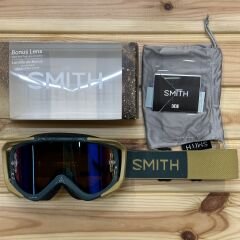 ﻿Smith Fuel V.2 SW-X MTB Goggle Gözlük - Spruce Safari (Green Mirror + Clear Lens)