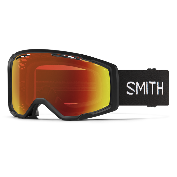 Smith Rhythm MTB Goggle Gözlük - Black (Everyday Red Mirror + Clear Lens)