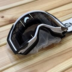 Smith Rhythm MTB Goggle Gözlük - White (Sun Black + Clear Lens)