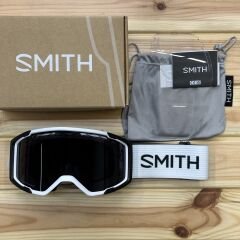 Smith Rhythm MTB Goggle Gözlük - White (Sun Black + Clear Lens)