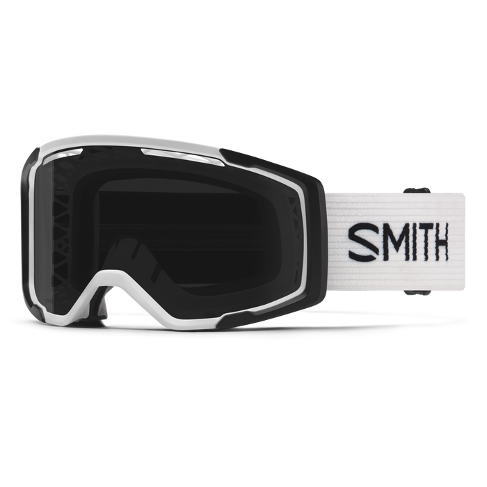 Smith Rhythm MTB Goggle Gözlük - White (Sun Black + Clear Lens)