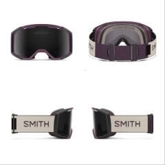 Smith Rhythm MTB Goggle Gözlük - Amethyst / Bone (Sun Black + Clear Lens)