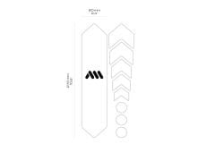 All Mountain Style Basic Kadro Koruyucu - Black/Silver
