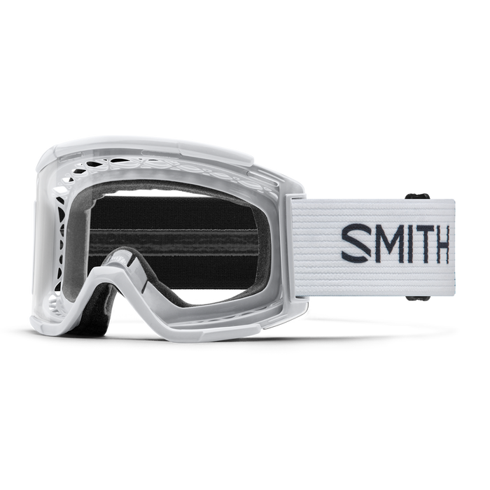 ﻿Smith Squad XL MTB Goggle Gözlük - White (Clear Lens)
