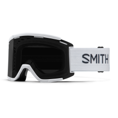 ﻿Smith Squad XL MTB Goggle Gözlük - White (Sun Black + Clear Lens)