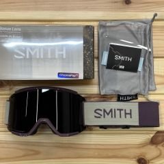 ﻿Smith Squad XL MTB Goggle Gözlük - Amethyst/Bone (Sun Black + Clear Lens)