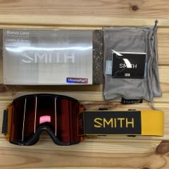 ﻿Smith Squad XL MTB Goggle Gözlük - Slate/Fool’s Gold (Everyday Red Mirror + Clear Lens)