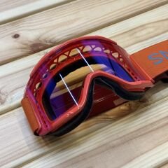 ﻿Smith Squad XL MTB Goggle Gözlük - Poppy/Terra (Contrast Rose Flash + Clear Lens)
