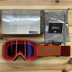 ﻿Smith Squad XL MTB Goggle Gözlük - Poppy/Terra (Contrast Rose Flash + Clear Lens)
