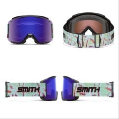 ﻿Smith Squad XL MTB Goggle Gözlük - Dirt Surfer (Violet + Clear Lens)