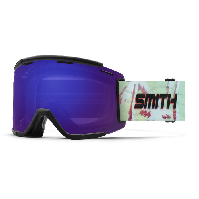 ﻿Smith Squad XL MTB Goggle Gözlük - Dirt Surfer (Violet + Clear Lens)