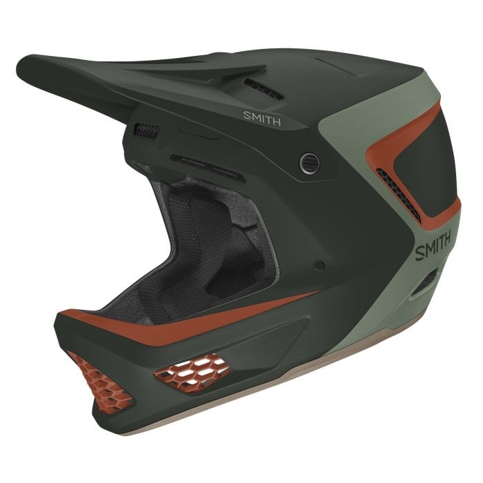 Smith Hardline MIPS Fullface Kask - Matte Pine / Rust / Sagebrush