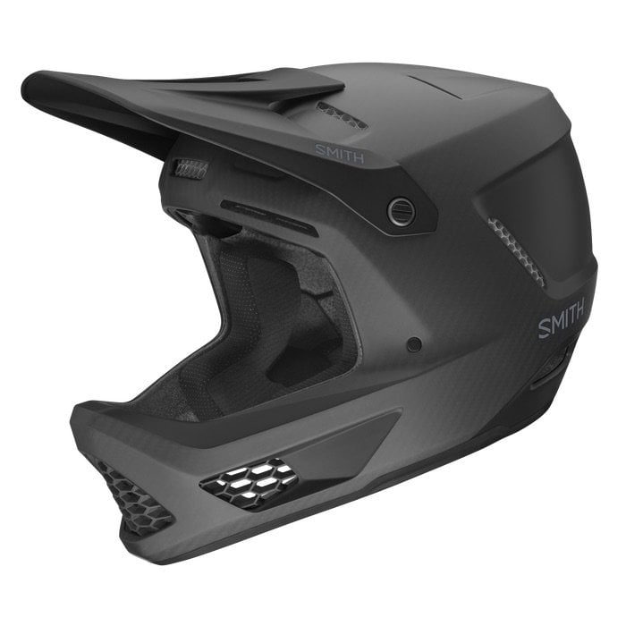 Smith Hardline Carbon Downhill Kask - Matte Black Carbon
