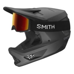 Smith Hardline Carbon Downhill Kask - Matte Black Carbon