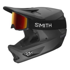 Smith Hardline Carbon Downhill Kask - Matte Black Carbon