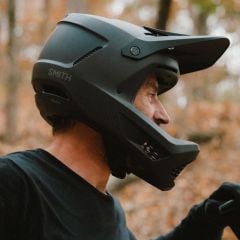 Smith Hardline Carbon Downhill Kask - Matte Black Carbon