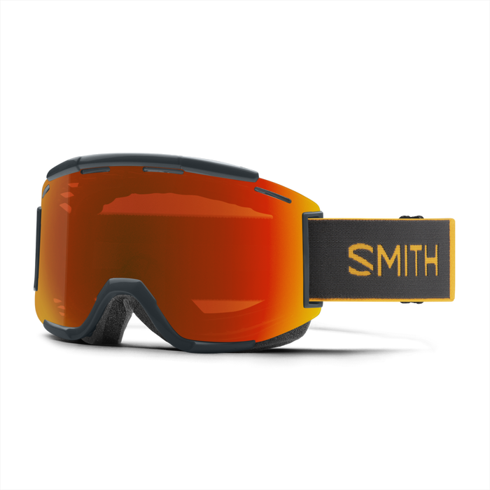 Smith Squad MTB Goggle Gözlük - Slate / Fool’s Gold (Everyday Red Mirror + Clear Lens)