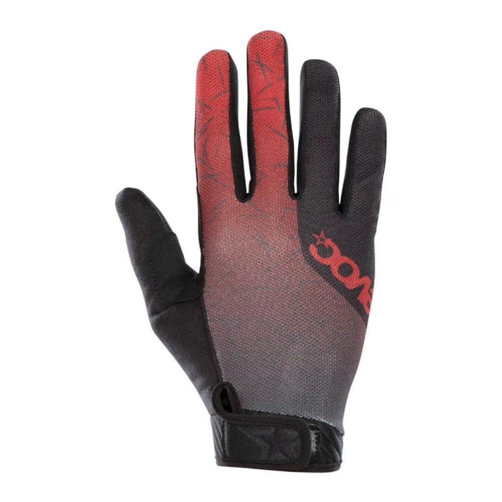 EVOC Enduro Touch Eldiven -  Chilli Red/Carbon Grey