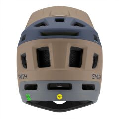 Smith Mainline MIPS Fullface Kask - Matte Royal Navy / Summit
