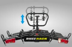 Buzz Rack Scorpion Pro 3 Topuz bağlantılı Çeki Demiri Bisiklet Taşıyıcı