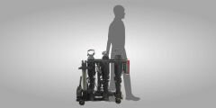 Buzz Rack Scorpion Pro 3 Topuz bağlantılı Çeki Demiri Bisiklet Taşıyıcı
