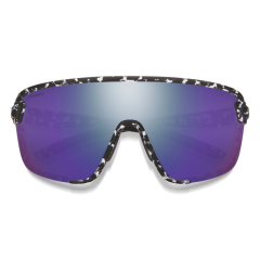 Smith Bobcat Gözlük - Matte Black Marble (Violet Mirror + Clear Lens)