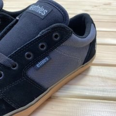 Etnies Barge LS Ayakkabı - Siyah/Gri