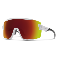 Smith Wildcat Gözlük - White (Red Mirror + Clear Lens)