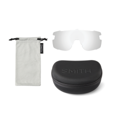 Smith Wildcat Gözlük - White (Red Mirror + Clear Lens)