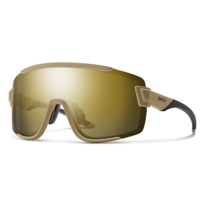 Smith Wildcat Gözlük - Matte Safari (Black Gold + Clear Lens)