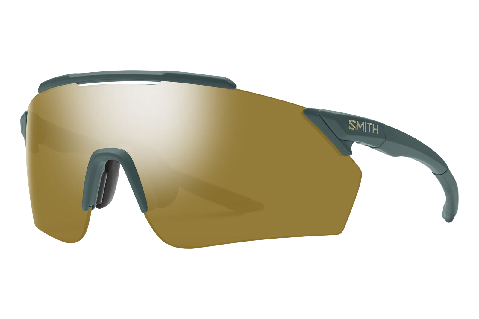 Smith Ruckus Gözlük - Matte Spruce (Bronze Mirror + Contrast Rose Lens)