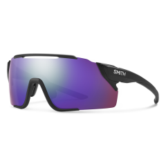 Smith Attack Mag MTB Gözlük - Matte Black (Violet Mirror + Amber Lens)