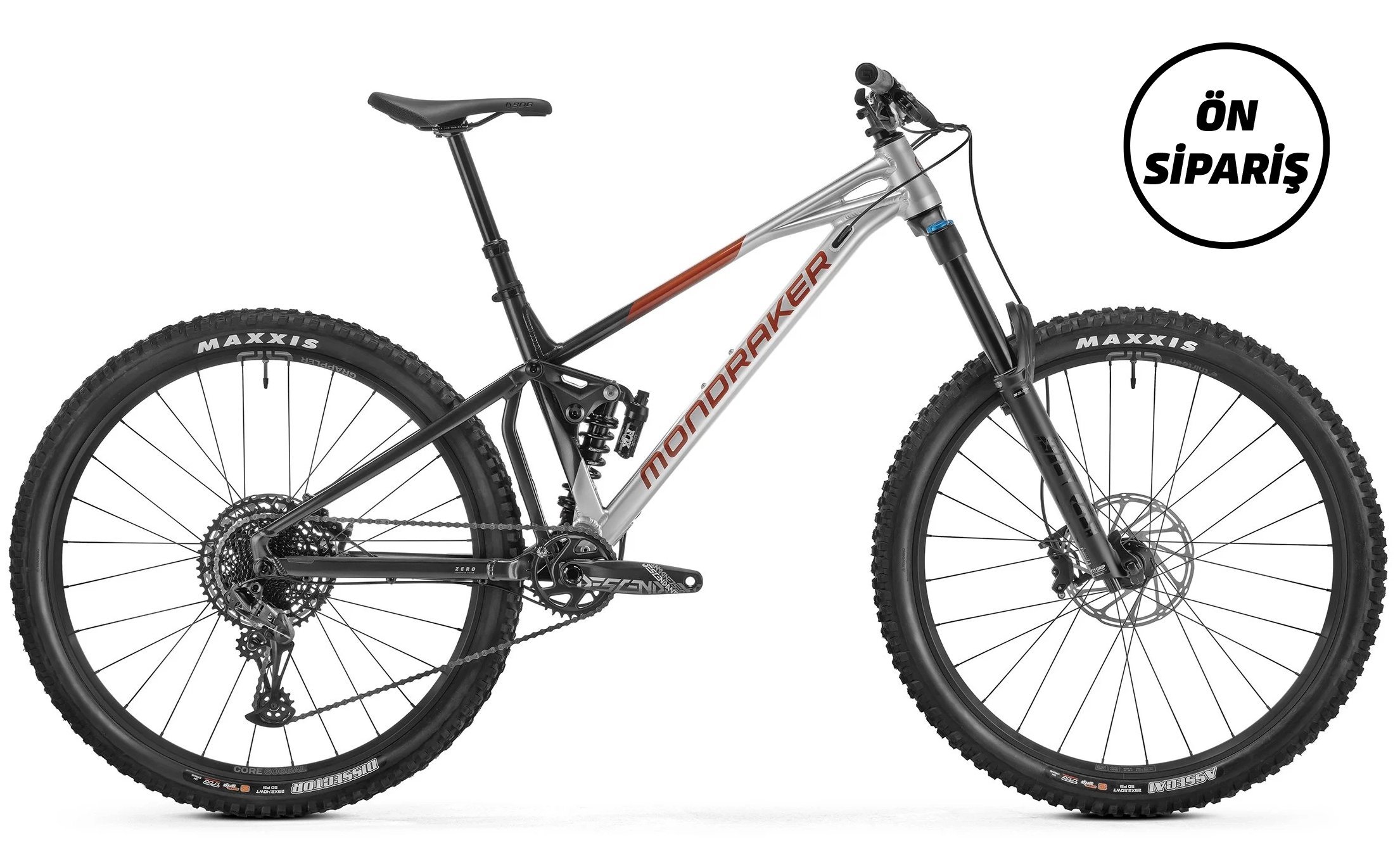 Mondraker SUPERFOXY - Racing Silver