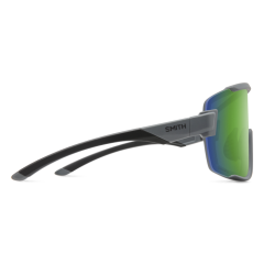 Smith Wildcat Gözlük - Matte Cement (Green Mirror + Clear Lens)