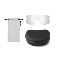 Smith Wildcat Gözlük - Matte Cement (Green Mirror + Clear Lens)
