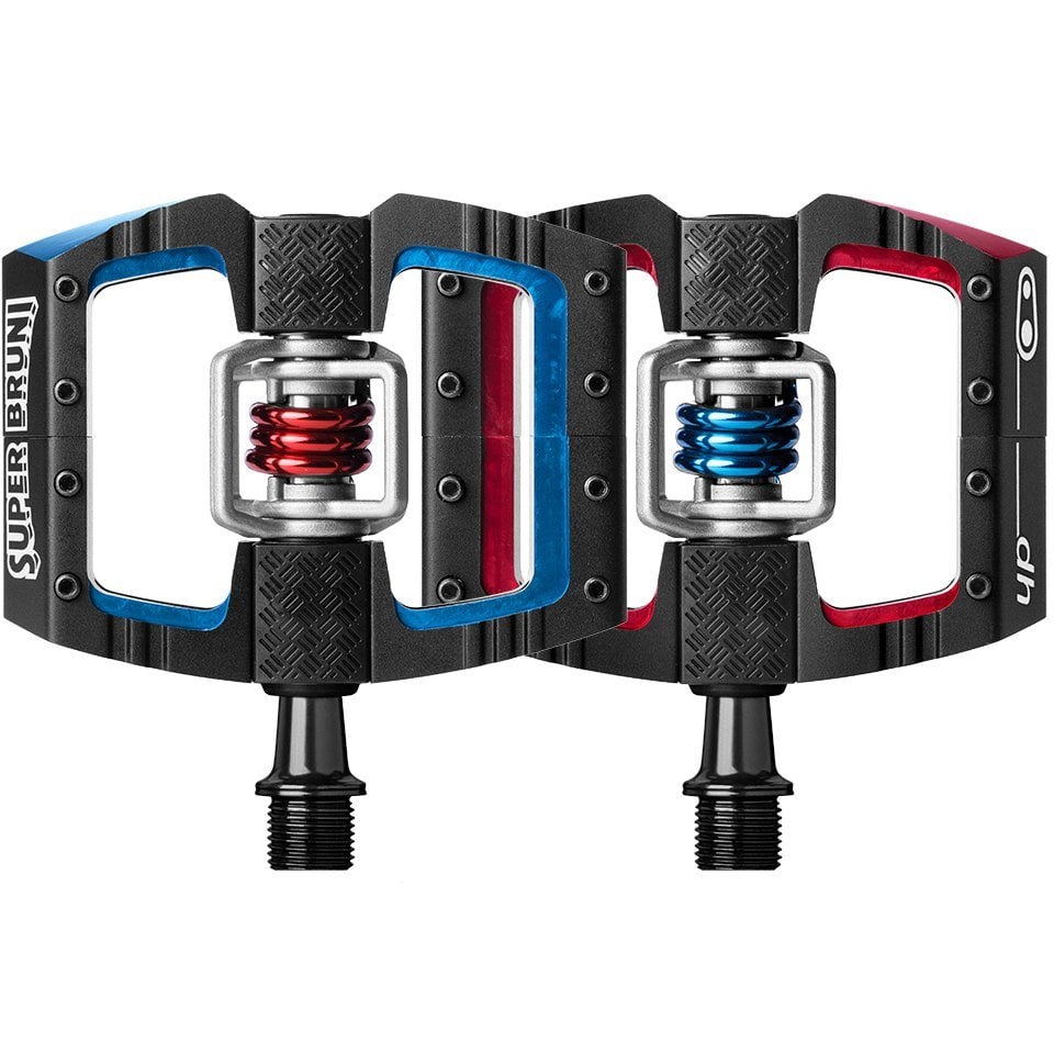 CrankBrothers Mallet DH Cipless Pedal -  Super Bruni Edition