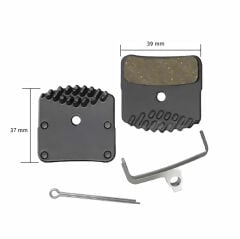 EZmtb Fren Balatası Shimano Saint/Zee - Yarı Metal Soğutucu