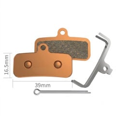 EZmtb Fren Balatası Shimano Saint/Zee - Metal
