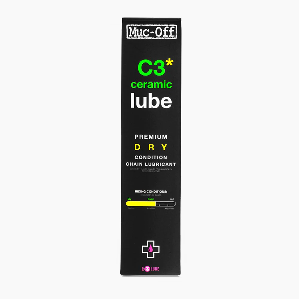 Muc-Off C3 Dry Weather Ceramic Lube Zincir Yağı - 120mL