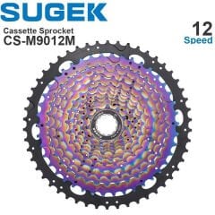 SUGEK MTB 12 Vites 11-52T HG Ruble - Rainbow