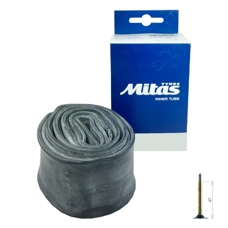 Mitas 27.5x1.75-2x45 FV47 Slug-Self Sealant Sıvılı İç Lastik
