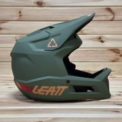 Leatt DBX 1.0 Fullface Kask - Yeşil