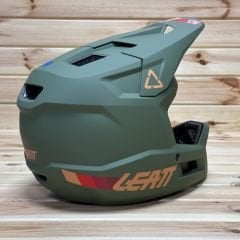 Leatt DBX 1.0 Fullface Kask - Yeşil