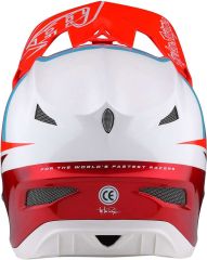Troy Lee Design D3 Fiberlite Fullface Kask - Kırmızı