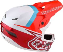 Troy Lee Design D3 Fiberlite Fullface Kask - Kırmızı