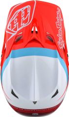 Troy Lee Design D3 Fiberlite Fullface Kask - Kırmızı