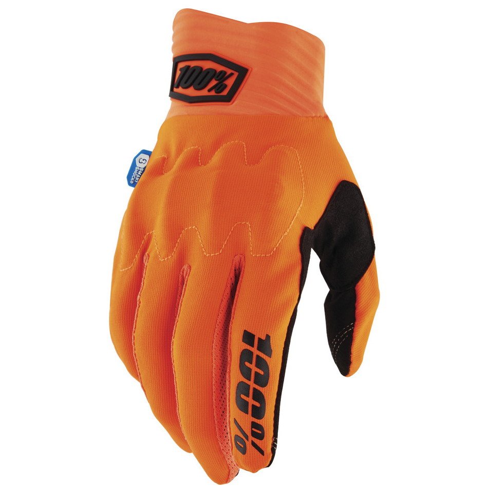 100% Cognito Smart Shock Eldiven - Turuncu