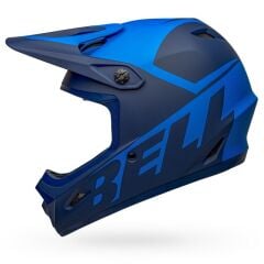 Bell Transfer Fullface Kask - Matte Blue/Dark Blue
