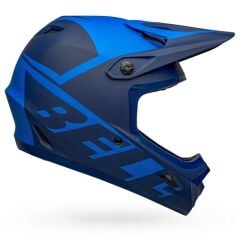 Bell Transfer Fullface Kask - Matte Blue/Dark Blue