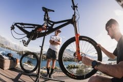 Santa Cruz V10 CC DH S - Gloss Black Speckle